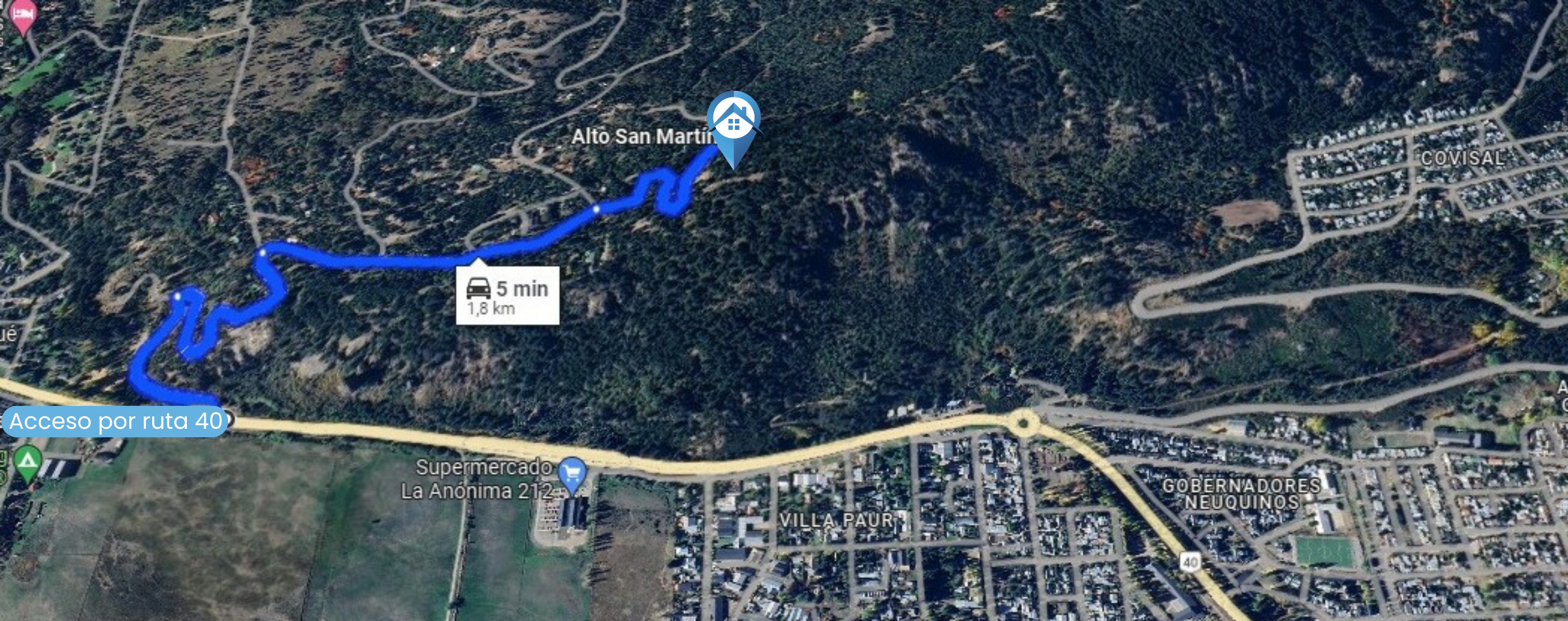 Lotes de 800 mts2 en San Martin de los Andes