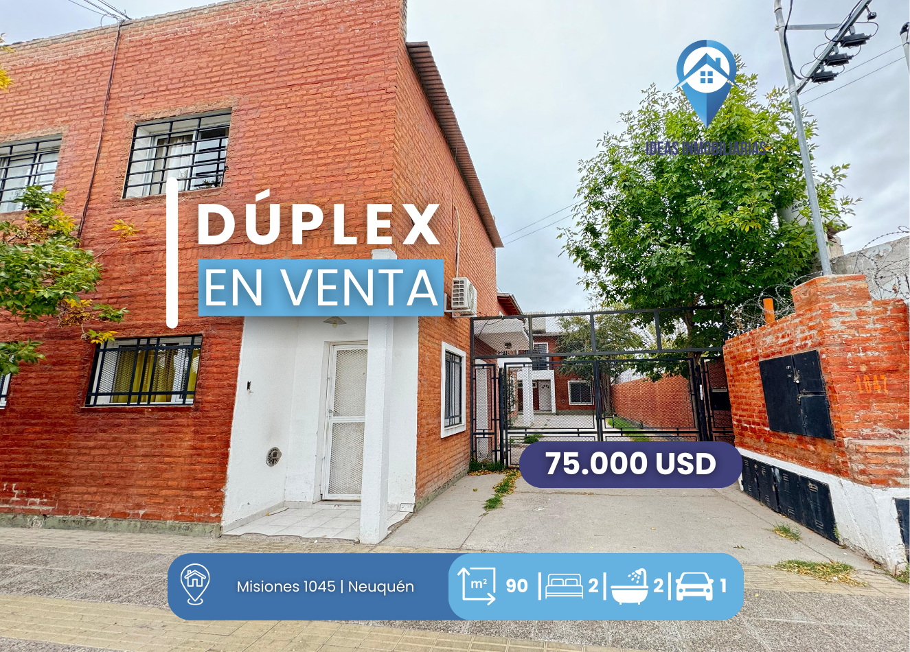 Duplex 2 dormitorios | Misiones 1045