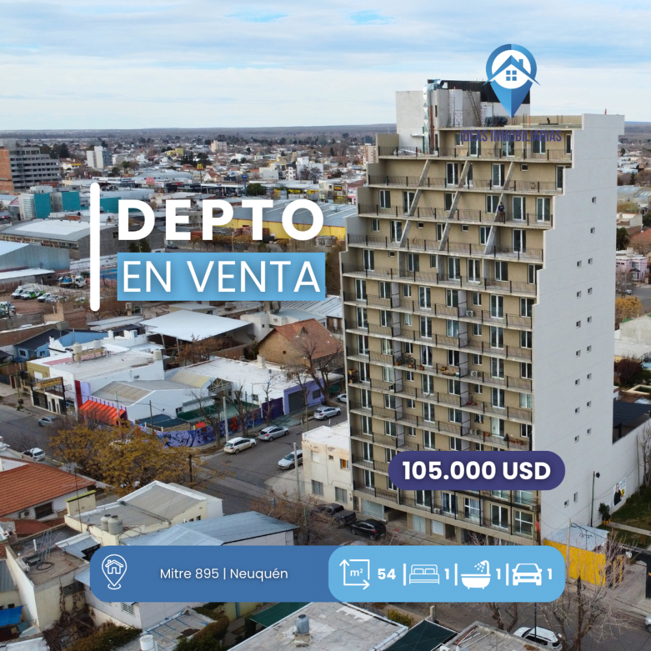 EN VENTA Departamento a estrenar en Edificio Pehuen II | Neuquen