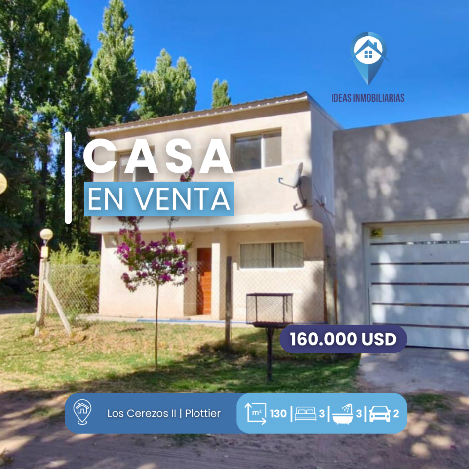 Casa en Venta con Pileta y Quincho | Barrio Los Cerezos II, Plottier