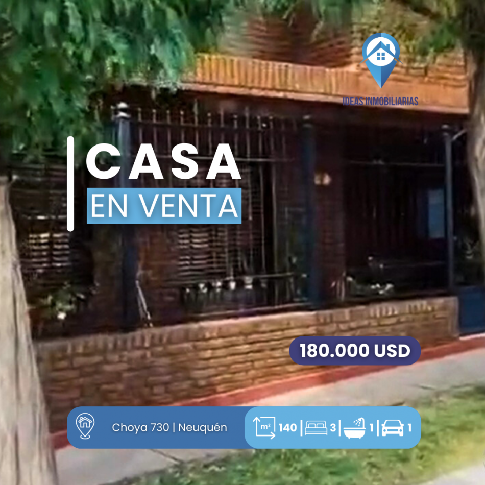 Amplia Casa en Pleno centro de Neuquen