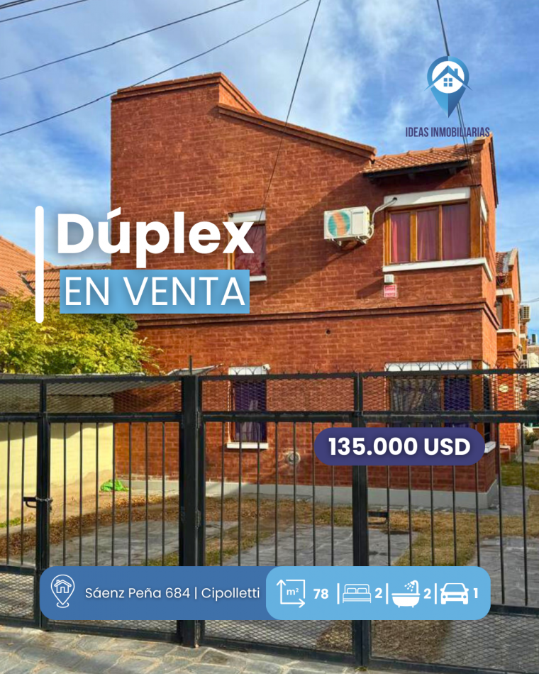 Duplex en Venta | Zona Centro, Cipolletti