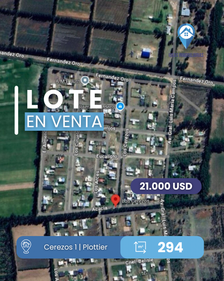 Lote en venta | Los Cerezos I - Plottier