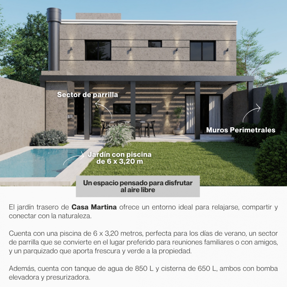 Venta en pozo | Casa 3 dormitorios | Piscina | Paseo de la Costa - Neuquen 