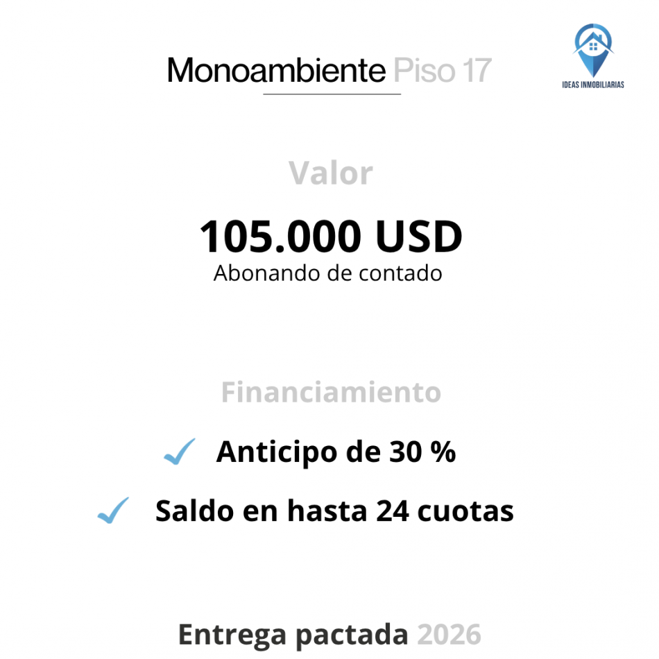 LUMINIA | Monoambiente | Ciudad de Neuquen
