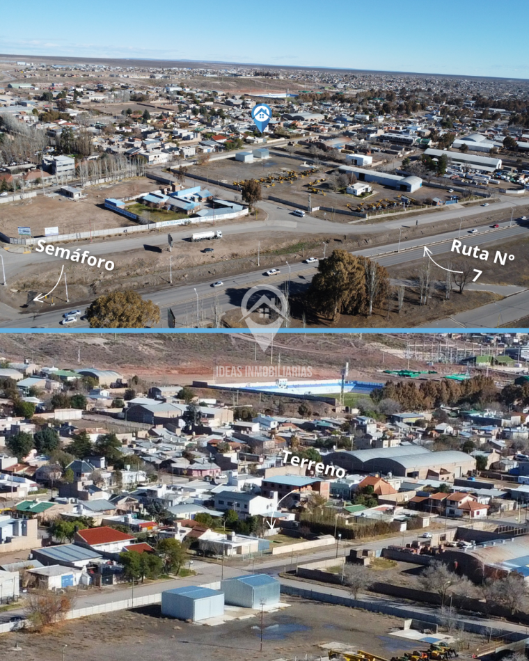 En esquina: Terreno de 900 m² con casa a refaccionar | Centenario