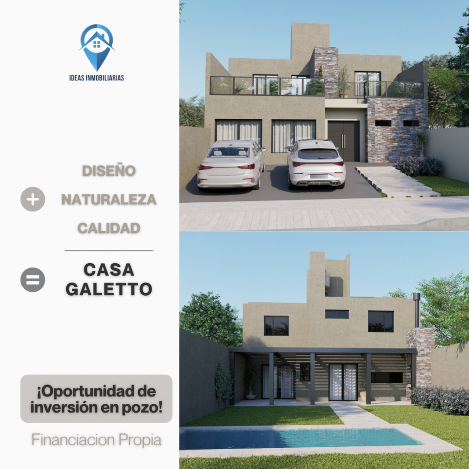 Casa Galetto | Casa 3 dormitorios | Piscina | Neuquen 