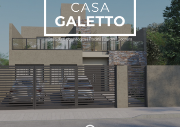 Casa Galetto | Casa 3 dormitorios | Piscina | Neuquen 